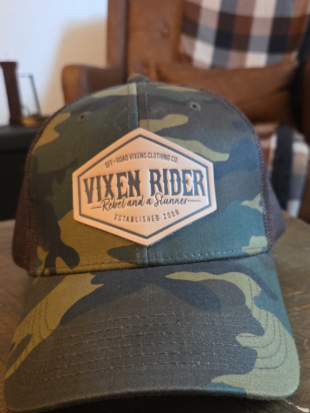 Camo Trucker Hat  Green Camo
